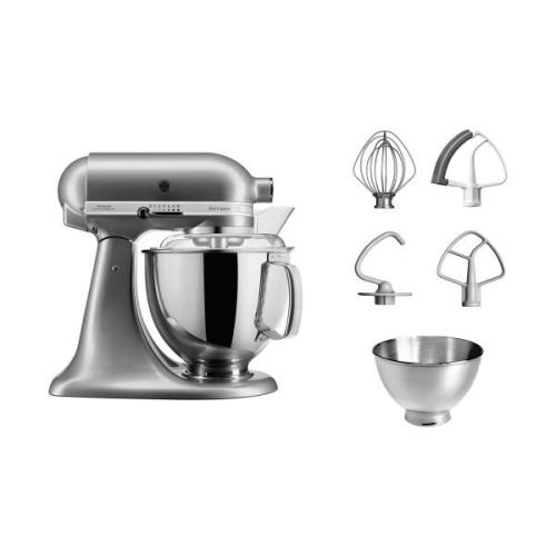 KitchenAid Artisan 5KSM175 keittiökone lisävarusteilla 4,8 L Contour s...