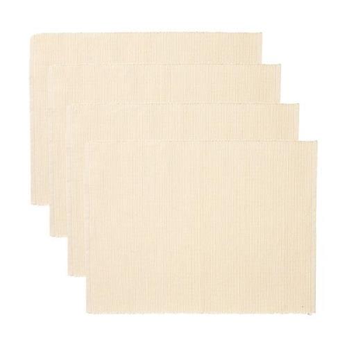 Linum Uni pöytätabletti 35x46 cm 4-pack Kermainen beige