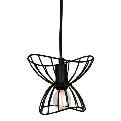 Globen Lighting Ray-riippuvalaisin, 16 cm, musta