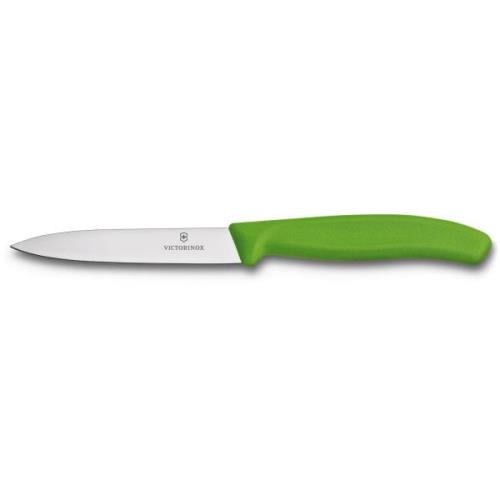 Victorinox Vihannes- ja kuorintaveitsi, nailonkahva, vihreä, 10 cm