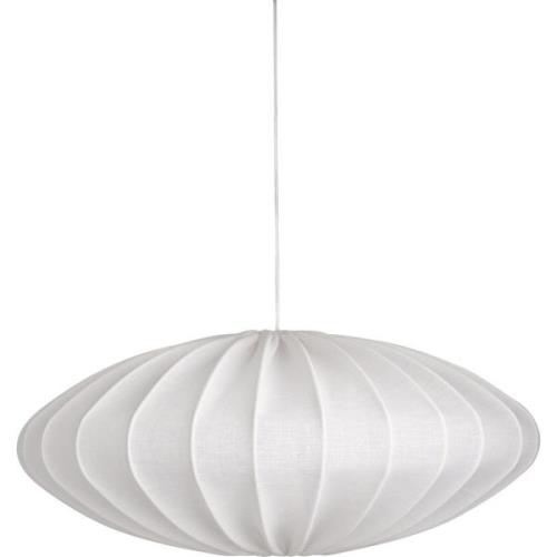 Watt & Veke Ellipse kattovalaisin, 65 cm, pellava, valkoinen