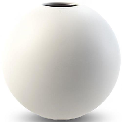 Cooee Design Ball maljakko, 20 cm, white