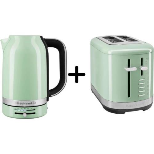 KitchenAid 5KMT2109 Leivänpaahdin + 5KEK1701 Vedenkeitin, pistaasi