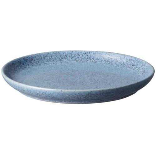 Denby Studio Blue -lautanen, 21 cm, flint