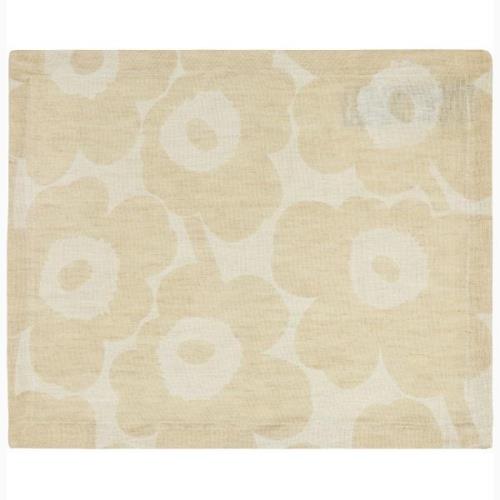 Marimekko Pieni Unikko -lautasliina, luonnonvalkoinen/beige