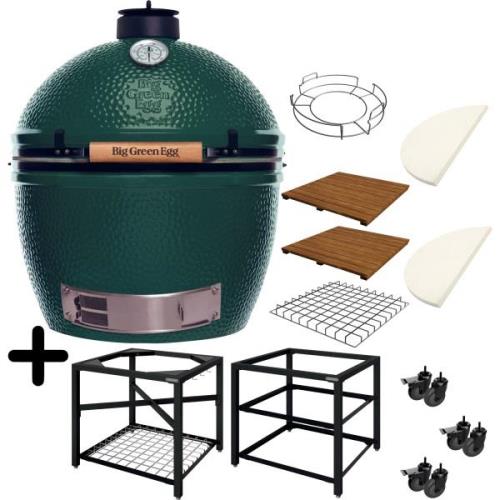 Big Green Egg Hiiligrilli-pöytärunkopaketti Plus XL