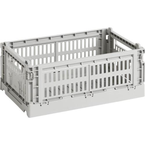 HAY Colour Crate säilytyslaatikko small, light grey