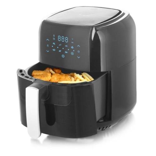 Emerio Smart Airfryer 5,5 litraa, musta