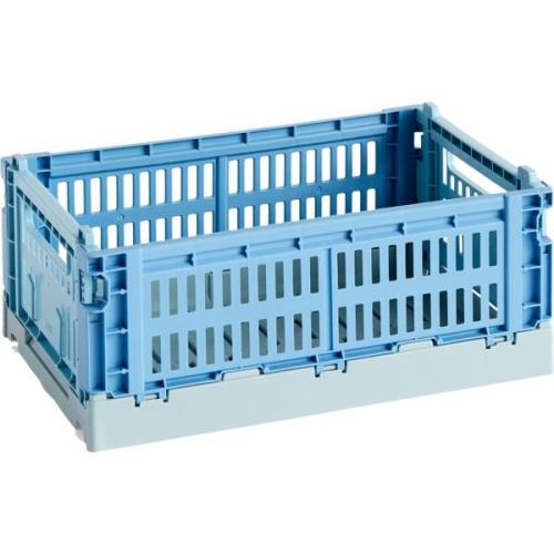 HAY Colour Crate Mix säilytyslaatikko small, sky blue