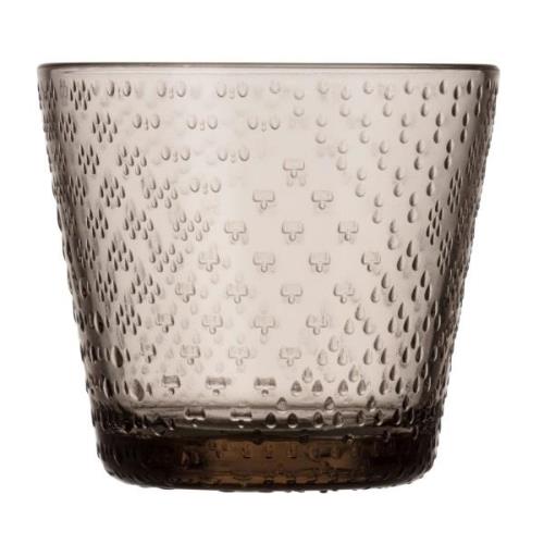 Iittala Tundra lasi 29 cl, pellava, 2 kpl