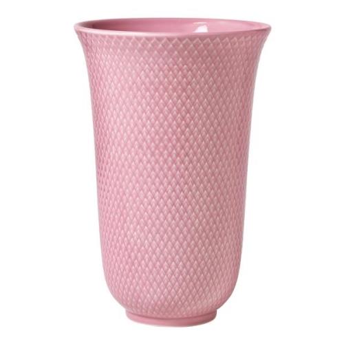 Lyngby Porcelæn - Rhombe Color Maljakko 20 cm Vaaleanpunainen