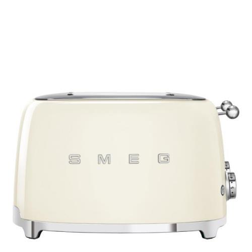 SMEG - Smeg 50's style Leivänpaahdin neliömäinen 4 viipaletta Kerma