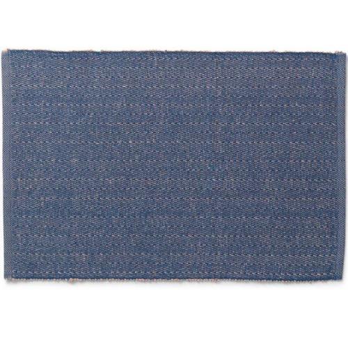 Lyngby Porcelæn - Herringbone Pöytätabletti 43x30 cm Sininen