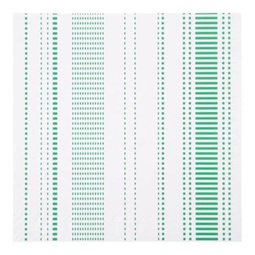 House Doctor - Code Servetti 16,5x16,5 cm 40 kpl Vihreä