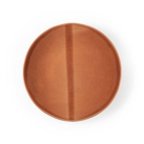 Heirol - Heirol x Nosse Lautanen 23 cm Smooth Terracotta