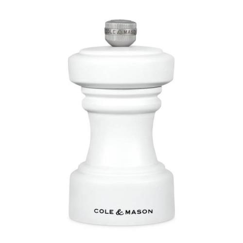 Cole & Mason - Hoxton Suolamylly 10 cm Valkoinen