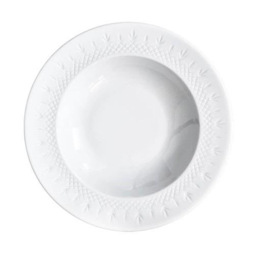 Frederik Bagger - Crispy Porcelain Syvä lautanen 22,5 cm Valkoinen