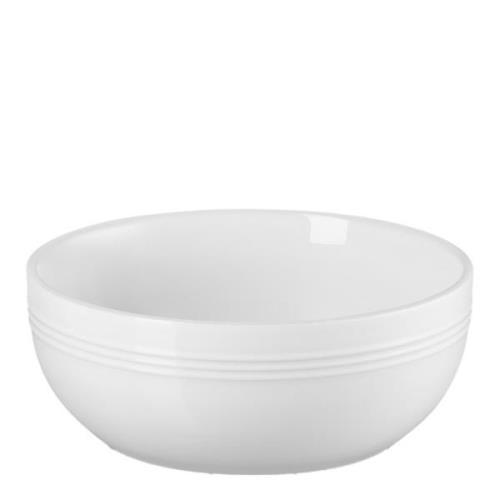 Le Creuset - Coupe Colletion Syvä lautanen 16 cm White