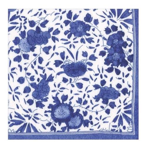 Caspari - Delft Servetti 40x40 cm 20 kpl