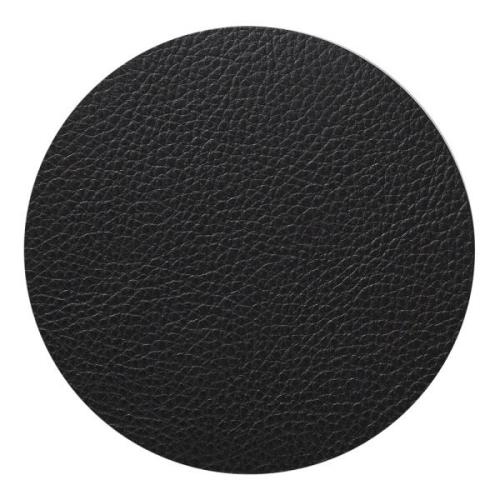 LIND DNA - Circle Leather Serene Lasinalunen 10 cm Black