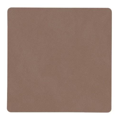 LIND DNA - Square Nupo Lasinalunen 10x10 cm Truffle