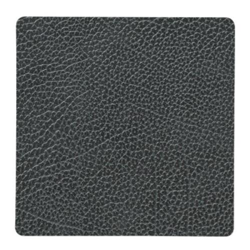 LIND DNA - Square Hippo Lasinalunen 10x10 cm Black/Anthracite