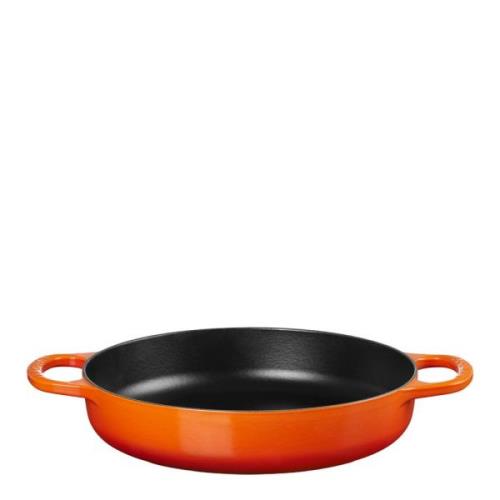 Le Creuset - Signature Valurautapata matala 3,2 L 28 cm Flame