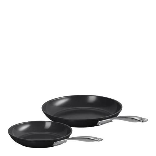 Le Creuset - ENSC Paistinpannusetti 24+28 cm Black