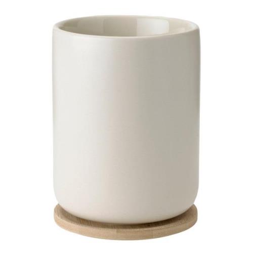 Stelton - Theo Termosmuki ja puutarjotin 25 cl Sand