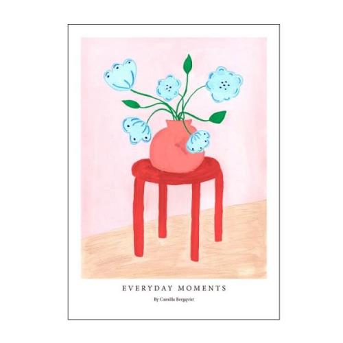 Poster & Frame - Camilla Bergqvist Juliste 50x70 cm Red stool