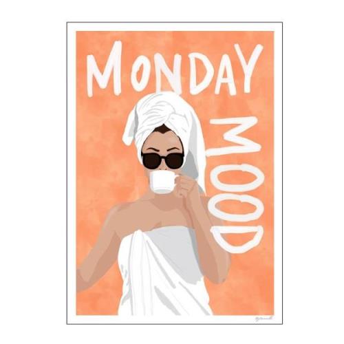 Poster & Frame - ByKammille Juliste 50x70 cm Monday mood