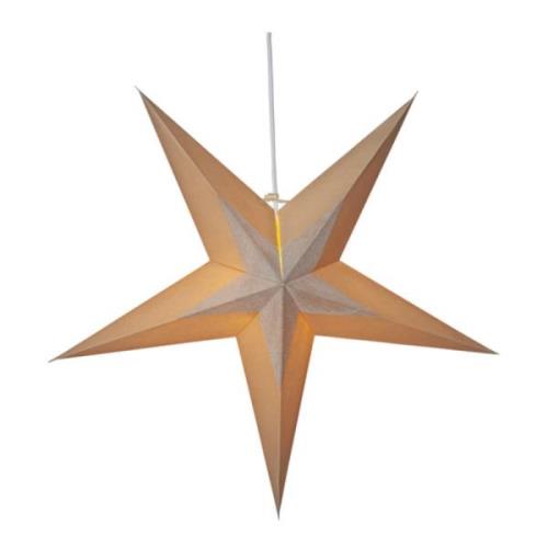 Star Trading - Diva Paperitähti 60 cm Beige