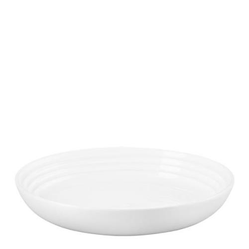 Le Creuset - Signature Pastalautanen 22 cm White