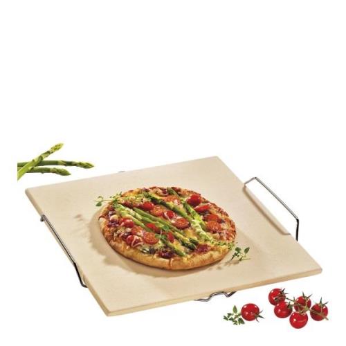 Küchenprofi - Pizzakivi telineellä 35 cm