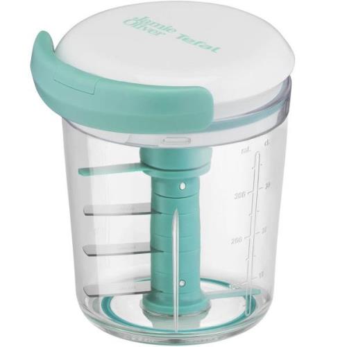 Tefal - Chop & Shaker Vihannesleikkuri 450 ml Aqua Blue