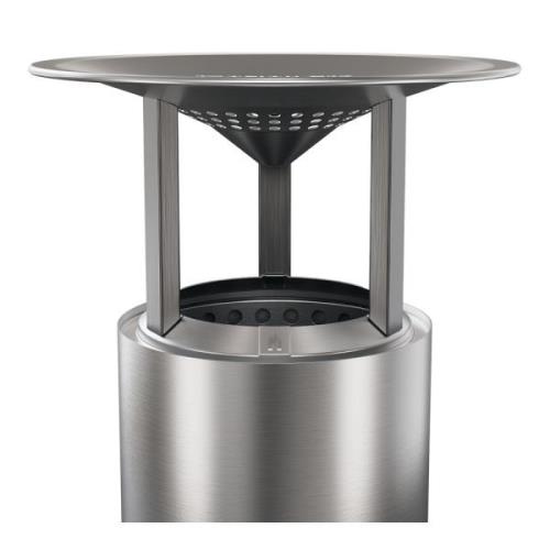 Solo Stove - Mesa XL Lämmönjakaja 26,9 cm Hopea