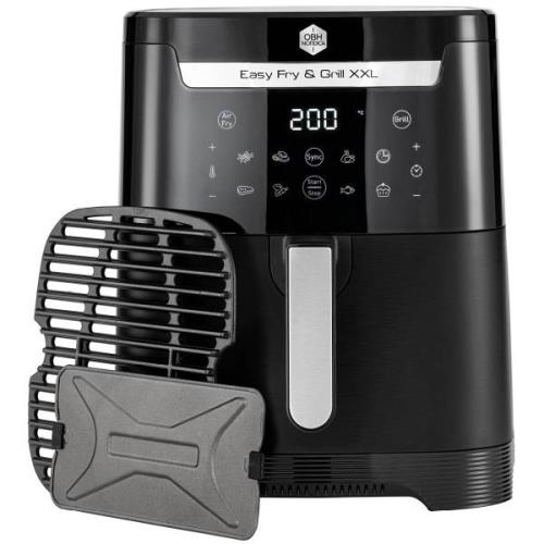 OBH Nordica - Easy Fry & Grill XXL 2-i-1 Airfryer AG8018S0 Musta