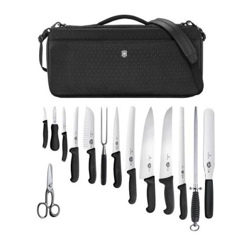 Victorinox - Victorinox Veitsilaukku 16 veitselle Musta