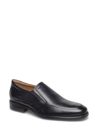 Uomo Federico Loaferit Matalat Kengät Black GEOX