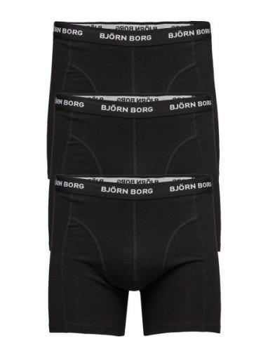 Cotton Stretch Boxer 3P Bokserit Black Björn Borg