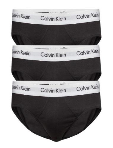 Hip Brief 3Pk Y-sepalus Briefs Alushousut Black Calvin Klein