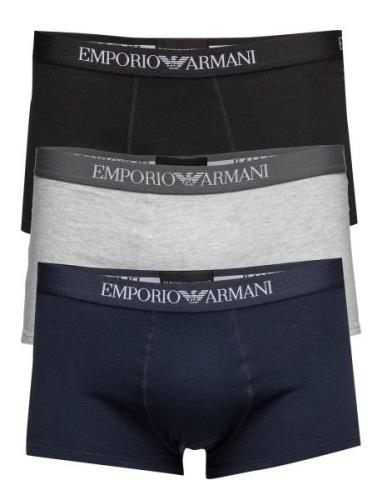 Mens Knit 3Pack Trun Bokserit Multi/patterned Emporio Armani