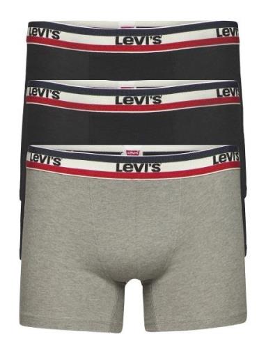 Levis Men Sprtswr Logo Boxer Brief Bokserit Black Levi´s