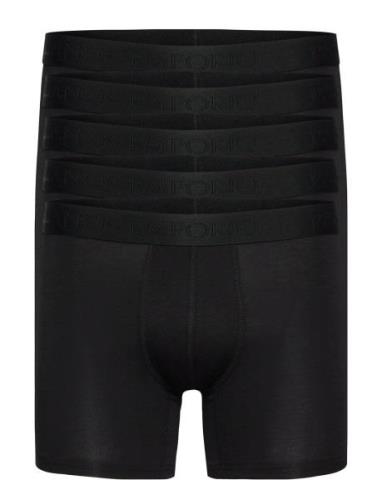 Panos Emporio 5Pk Base Bamboo Boxer Bokserit Black Panos Emporio