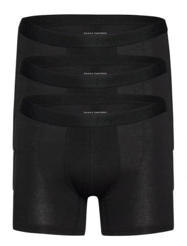 Panos Emporio 3Pk Base Bamboo Boxer Bokserit Black Panos Emporio