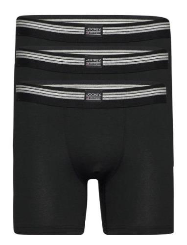 Boxer Trunk 3-P Bokserit Black Jockey