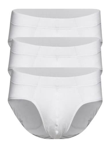 Cotton+ Brief 3-P Y-sepalus Briefs Alushousut White Jockey