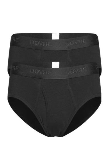 Dovre Brief 2-Pack Gots Y-sepalus Briefs Alushousut Black Dovre