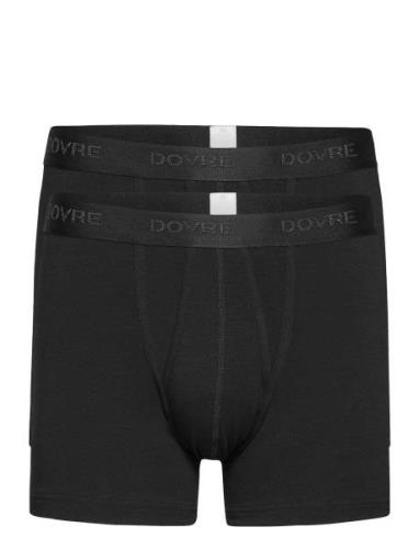 Dovre Tights 2-Pack Gots Bokserit Black Dovre