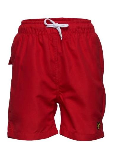 Classic Swim Shorts Uimashortsit Red Lyle & Scott Junior